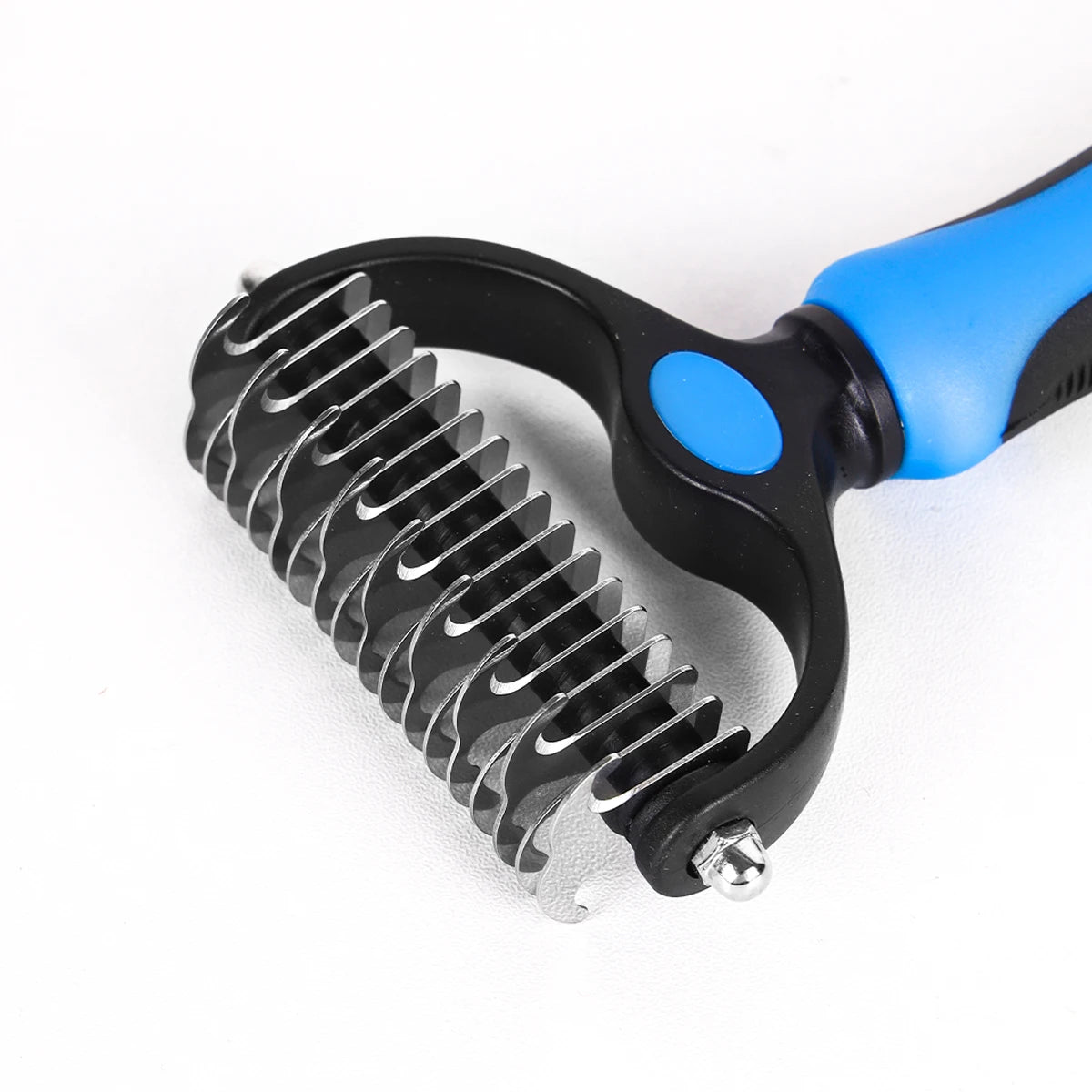 Pet Knot Remover Comb | Double-Sided Grooming & Hair Deshedding Brush for Dogs & Cats