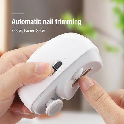 2-in-1 Electric Nail Clipper & Polisher | Multifunctional Nail Care Tool