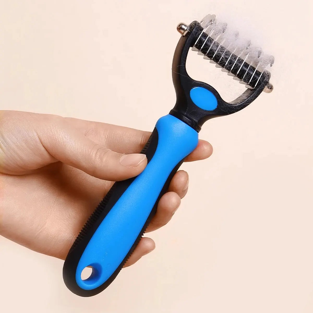 Pet Knot Remover Comb | Double-Sided Grooming & Hair Deshedding Brush for Dogs & Cats